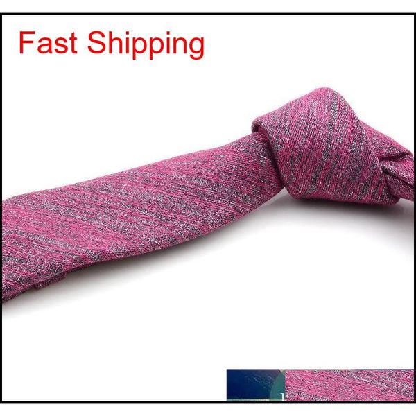 

6cm business suit cotton linen neck ties for men wedding dress marriage bowtie gravatas slim tie qylsyf nana_shop, Blue;purple
