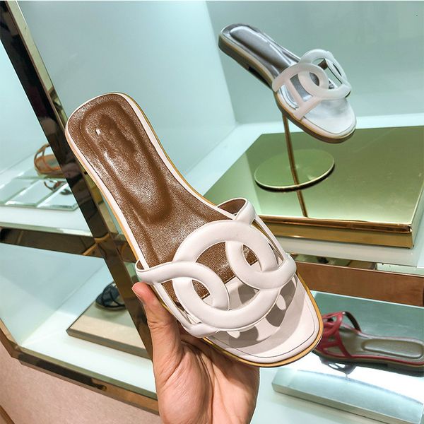 

2021 new beach vacation summer plain, simple, versatile women sandals lazy, low-heeled slippers dkc4, Black