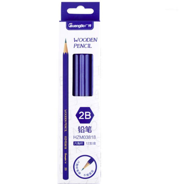 

ballpoint pens 12pcs/pack stationery 2b pencil universal practical for drawing writing sketch shading artist school supplies1, Blue;orange