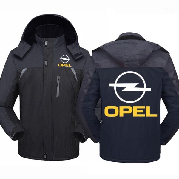 

2020 mens new winter opel logo thicken windbreaker waterproof warm outdoor cold-proof mountaineering clothing coats jackets1, Tan;black