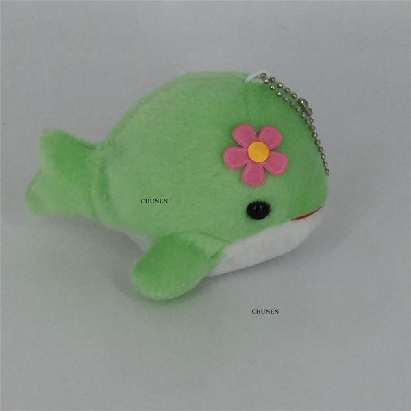

middle 11cm approx. 4colors for choice sweet dolphin key chain plush stuffed animal toys wmtptu mywjqq
