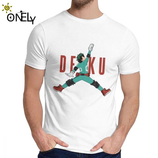 

sport male t shirt air duku quality cotton streetwear o-neck cartoon print la camiseta