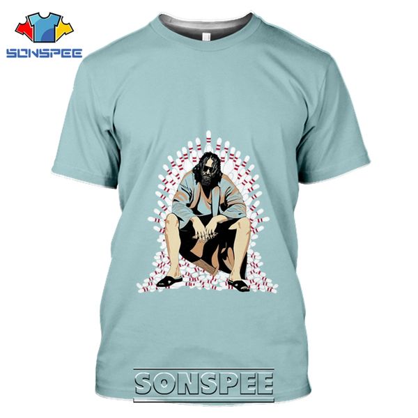 

the big lebowski classic movie 3d print shirts harajuku kawaii plus size men clothing