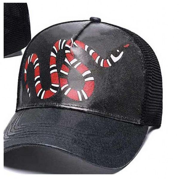 2022 Cappelli di lusso all'ingrosso Uomini cappello di design moda Stile osso Visiera da golf Casquette Berretto da baseball donna gorras papà sport hip hop ape serpente tigre Snapback Caps