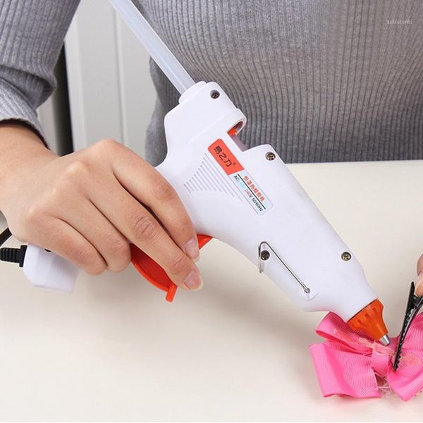 

10w melt glue gun cordless melting glue tool industrial mini portable thermo electric heat temperature tool1