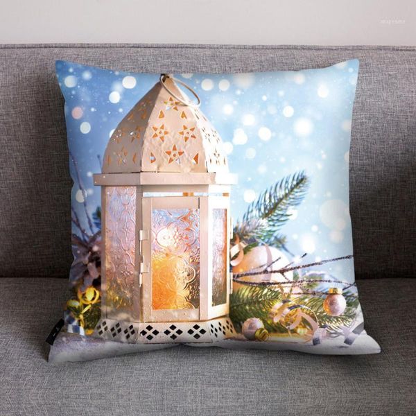 

cushion/decorative pillow christmas polyester pillowcase 45*45cm print case sofa car cushion cover home decor 7#p71