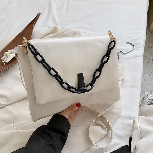 

урожай цепи дизайнер кожа pu crossbody сумка для женщин 2020 зимних женской trend сумка trending cross body bag