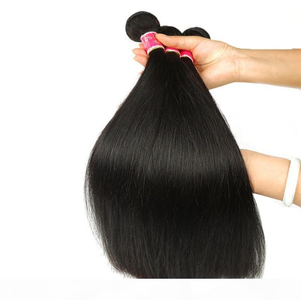 

lady black color long hairs brazilian straight hair 8a brazilian virgin hair bundles human hair bulks fzp215