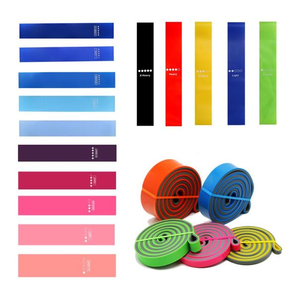 

resistance bands rubber crossfit yoga training equipment pull rope for sports pilates expander fitness gum gym workout band