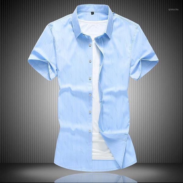 

fashion 9 style design short sleeve casual shirt men's print beach blouse 2020 summer clothing plus asian size -xxxl 4xl 5xl1, White;black