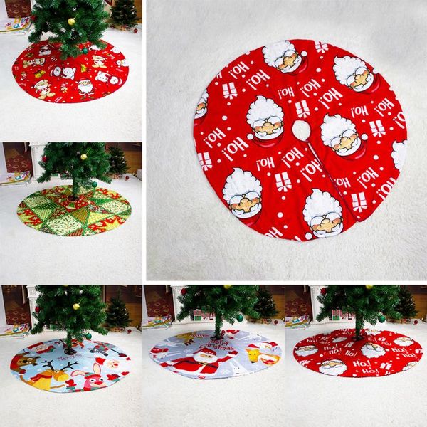 

christmas 115cm round carpet christmas tree skirt new year decoration tree skirt