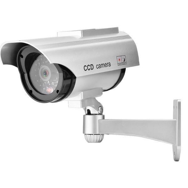 

soonhua dummy camera waterproof solar power fake cameras cctv security camera with cctv sticker ing