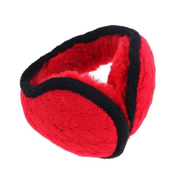 

2021 последний вязаная 2021women winter складная волнистые полосы мужчины earmuffs сгущает плюшевые уха грелки pxpb новый