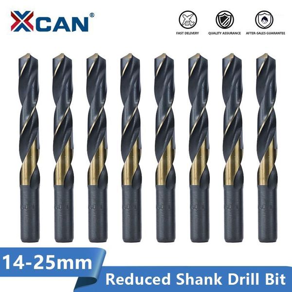

xcan reduced shank drill bit 14-25mm twist drill bit hss hole cutter metal1