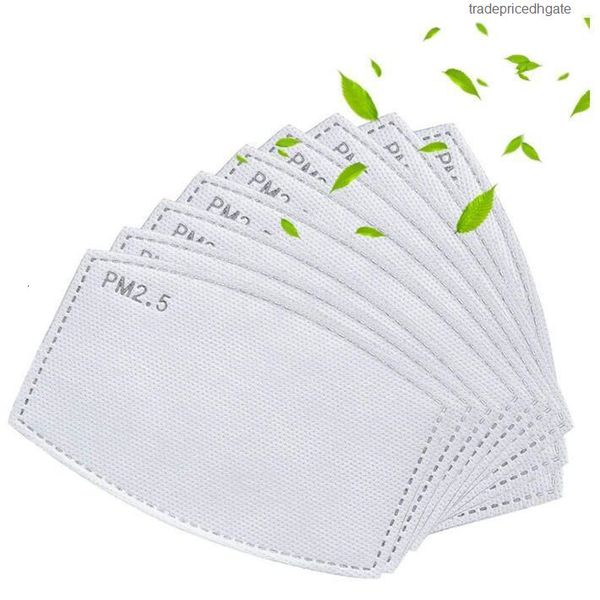 

replaceable mouth haze pm2.5 pad anti for mask 5 layers activated carbon filter face masks insert cca12289 500factory