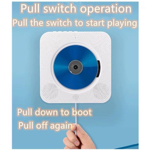 

the new wall-mounted cd player with early screen prenatal education to learn english to repeat bluetooth cd player1