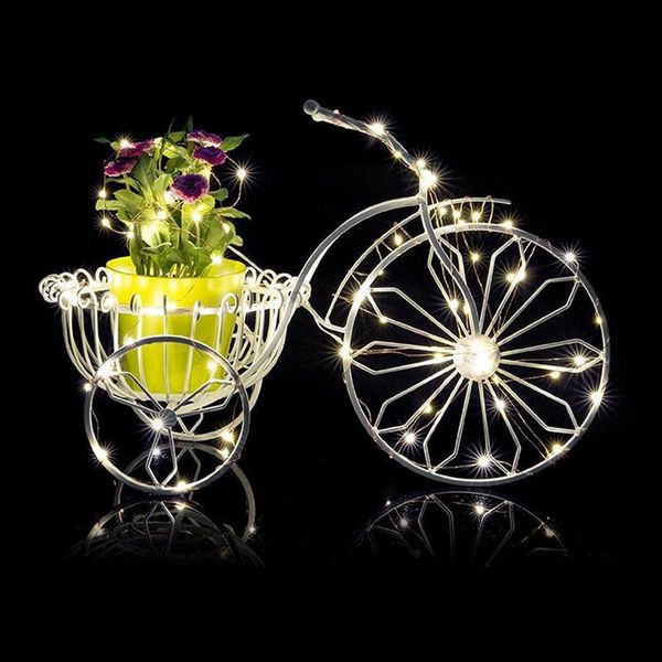

power battery fashion2bsxoperated copper silver wire aa led fairy lights string 50leds 5m christmas xmas home party decoration seed