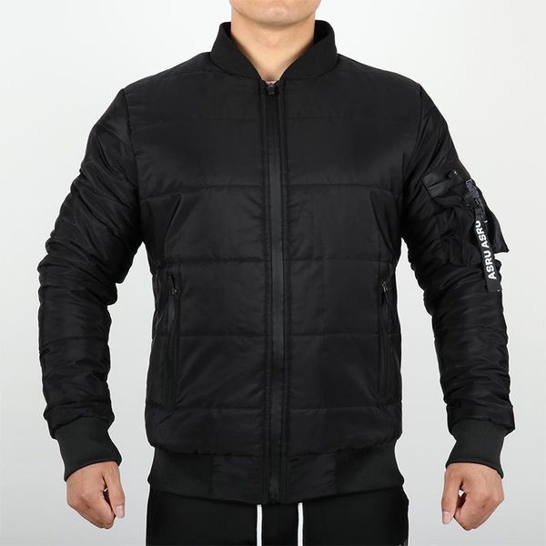 

chaqueta de camuflaje de marca 2019 para hombre, chaqueta invierno, gruesa para hombre, deportiva informal1, Black