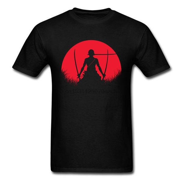 

zoro red moon zoro men printed summer clothes one piece 3 swordsman streetwear hoodie designers t shirts sweatshirt