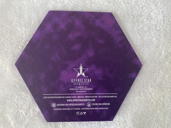 

j star brand 18colors shimmer and matte eyeshadow blood lust puple eyeshadow palette cosmetic artistry palette
