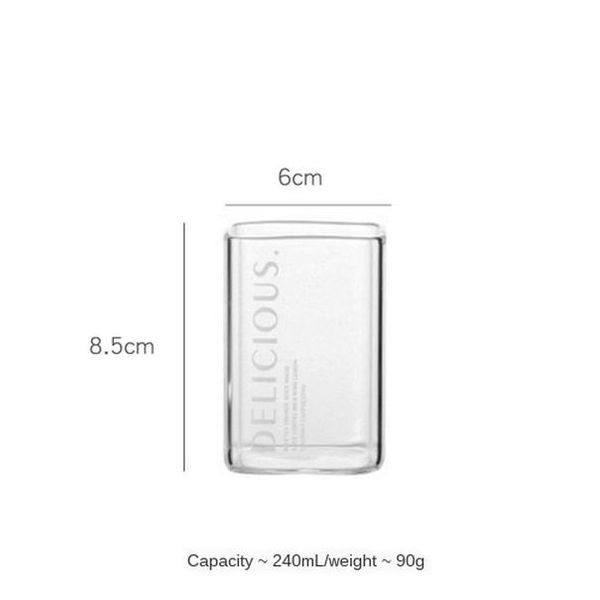 

рот главного стекло завтрак творческого кубок сок square nordic milk термостойкий напитки bbyldc soif