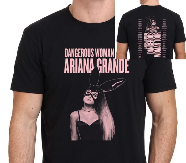 

ariana grande dangerous woman tour men's black t shirt size: s m l xl 3xl men t shirt sale % sport hooded sweatshirt hoodie