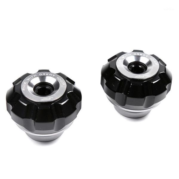 

motorctcycle cnc aluminum alloy front fork wheel crash slider falling protection for scooter motorcycle universal accessories1
