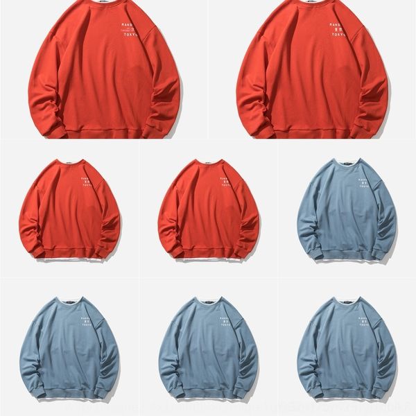 

99djc это не шея thingnew круглого общего свитера свитера свободного и подделки осени 2020 свитера мужского ngihz, Black