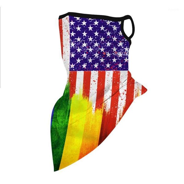 

balight outdoor sport cycling bandana multifunctional headband neck seamless cycling scarf mask men women camping hiking scarf1, Black