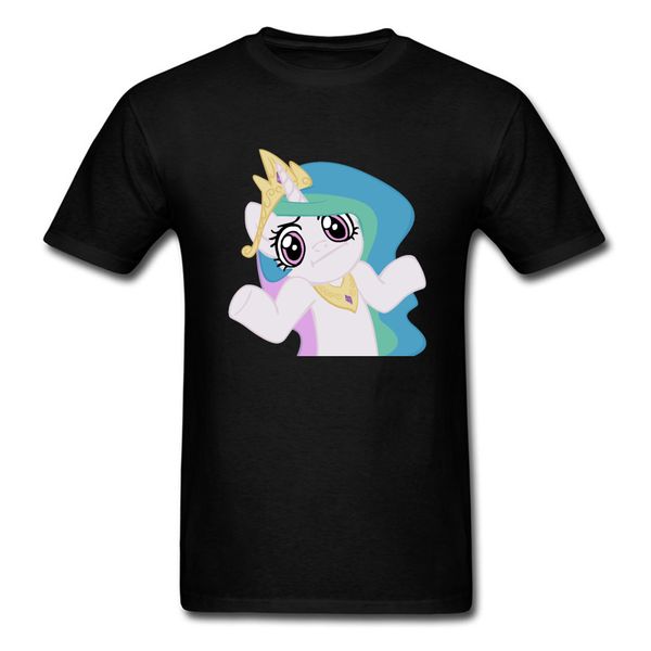 

shrug unicorn princess cute black casual style summer shirts lovely cartoon design birthday tees hooded sweatshirt hoodie men t shirt