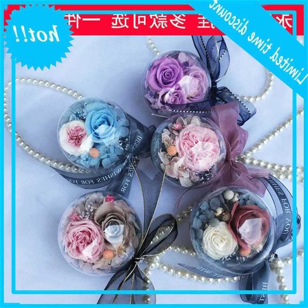 

520 valentine's day creative gift interior big rose send girlfriend car hang immortal flower
