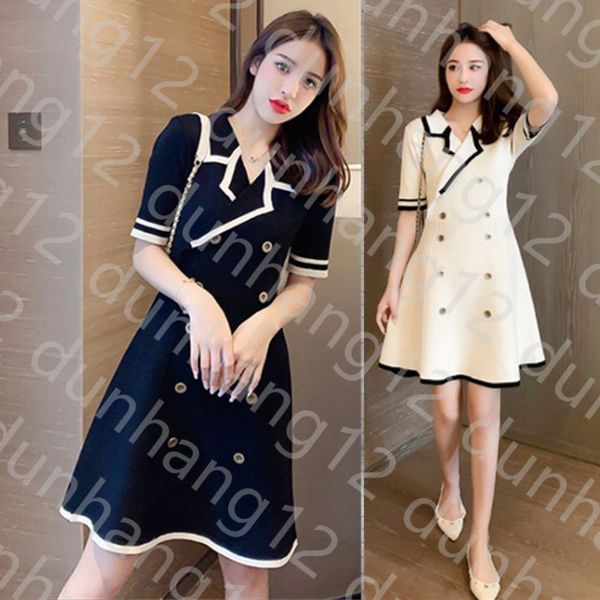 

new korean waist slim short sleeve short skirt small fragrant milk dress 2021 summer new, Black;gray