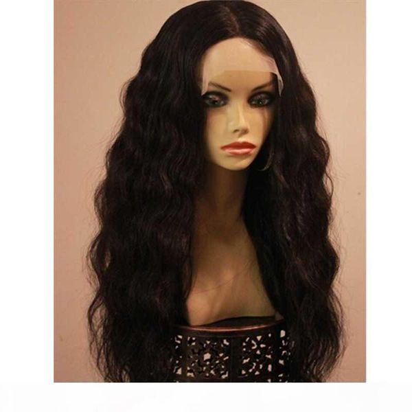 

5x5 silk base scalp lace front wig glueless silk base human hair wig loose wave remy brazilian frontal baby hair pre plucked, Black;brown