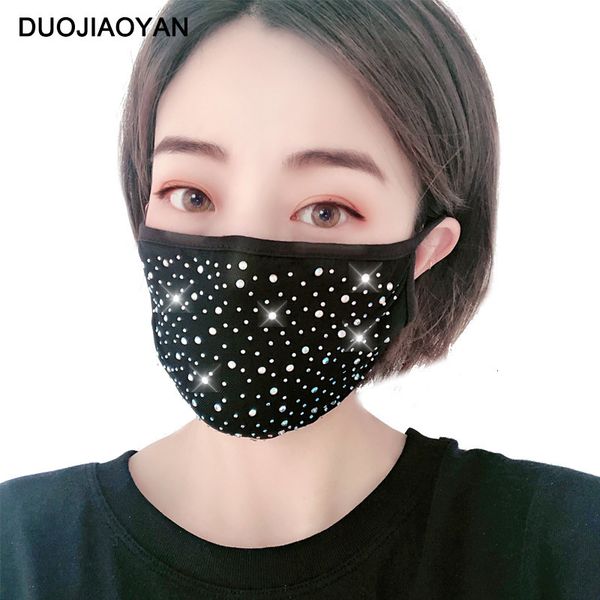 

factorywith sale dustproof color flash rhinestone cotton diamond women's fashion decorative mask