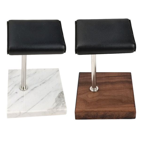 

2pcs watch display stand holder for retail shop, Black;white
