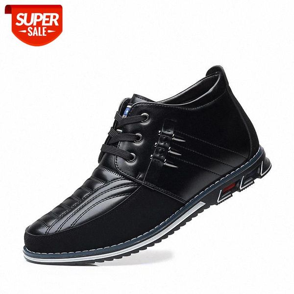 

2020 new oxfords leather men shoes fashion casual shoes #s60k