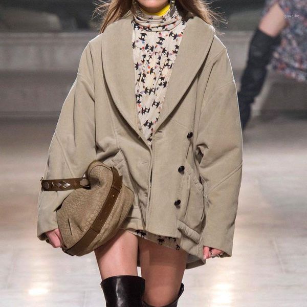 

elegant pocket v neck jacket ladies women's cotton winter coat women plus size1, Black