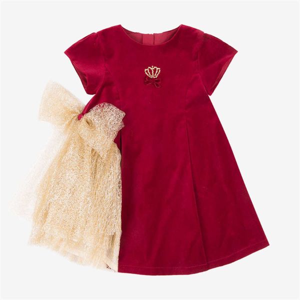 

autumn girls' veet, champagne, gold wire mh, butterfly knot and pompous princs drs, Red;yellow