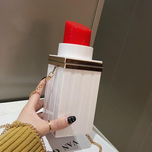 

bags for women handbag designer acrylic mini dinner bag women's shoulder diagonal cross red