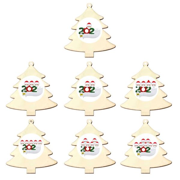 

7pcs xmas family decor fine nice chic safe ornament gift hangtag decor