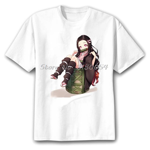 

kawaii kamado nezuko harajuku tshirt funny demon slayer anime print graphic casual tees sport hooded sweatshirt hoodie men t shirt