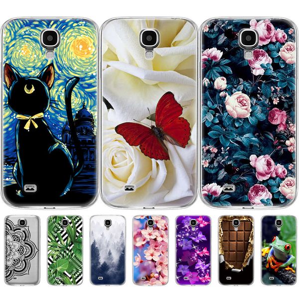

galaxy i9500 case soft tpu cover samsung s4 phone shell funda hoesje protective for s 4