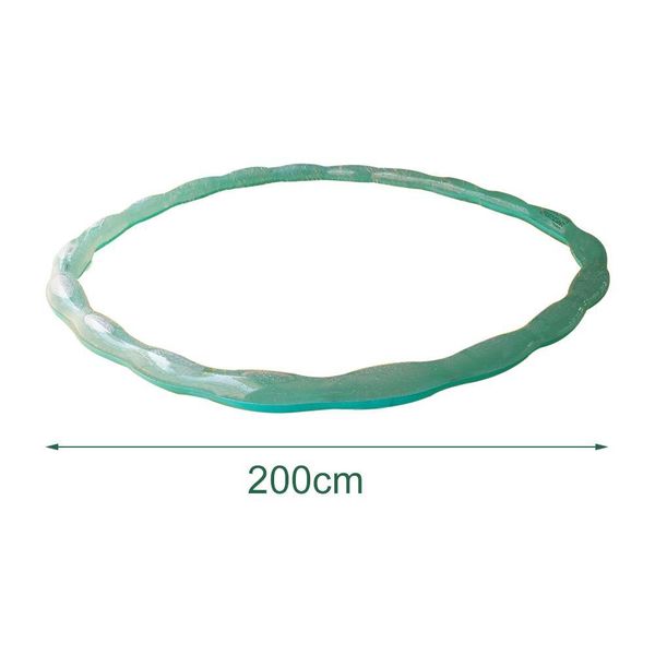 

200cm children lawn sprinkler hoop ring pvc all round cooling water splash toy all round sprinkling for family fun wmtxah otsweet