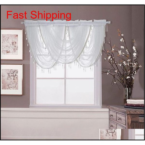 

waterfall valance curtains silver silk line beaded curtain valance sheer window curtains for kitche jllcth soif