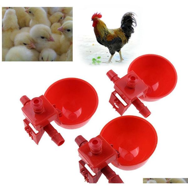 

120pcs matic bird coop feed poultry water drinking cups chicken fowl d qylzuv new_dhbest