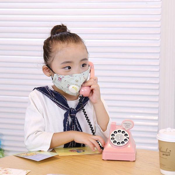 

anti-fog mask pm2.5 cartoon kids dust-proof cotton printed cloth mouth cover earloop face masks for children