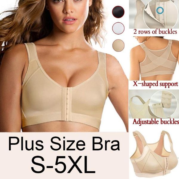 

sports bra 2021 practical new sports yoga bras comfortable women high impact posture corrector lift up bra woman gym, White;black