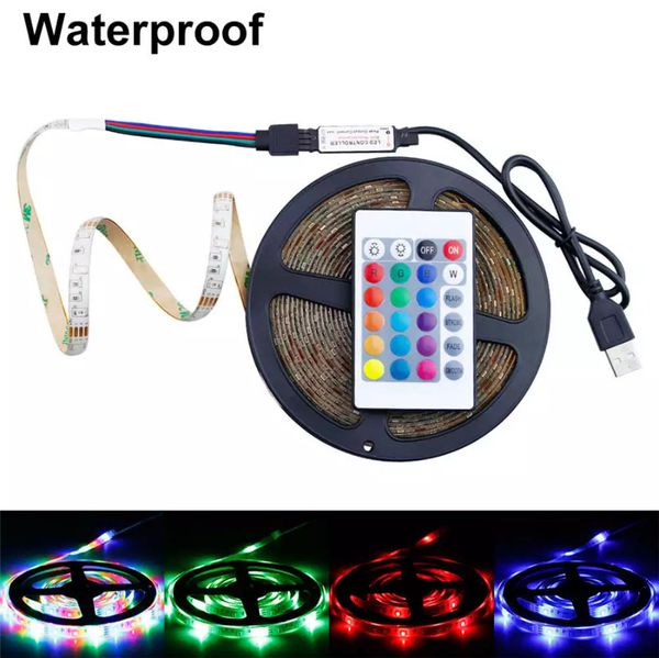 

rgb led strip light 5v usb led neon ribbon eu us plug tv backlight led rgbw light strip christmas decor lamp tape