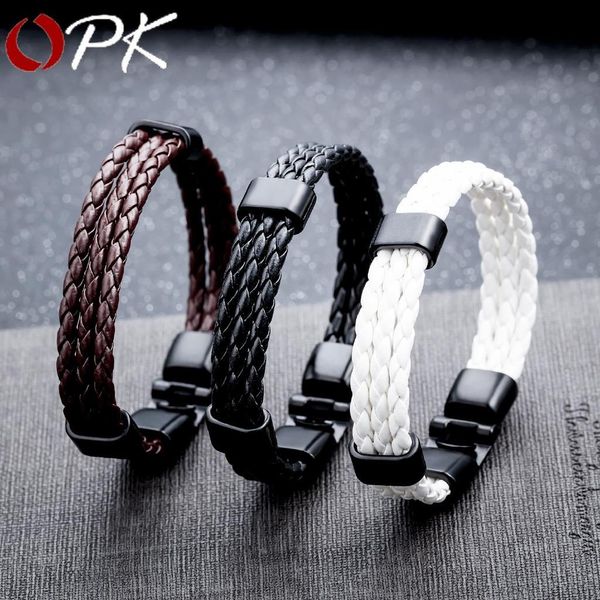 

vintage leather bracelets&bangles for men multiple charm wristbands bracelets braided rope fashion male jewelry vintage leather bbyjls