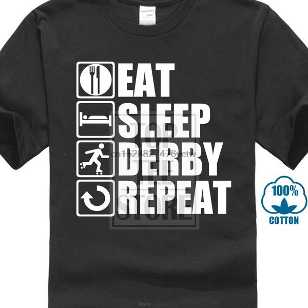 

tee shirts crew neck short-sleeve printed eat sleep roller derby mens t shirts sport hooded sweatshirt hoodie